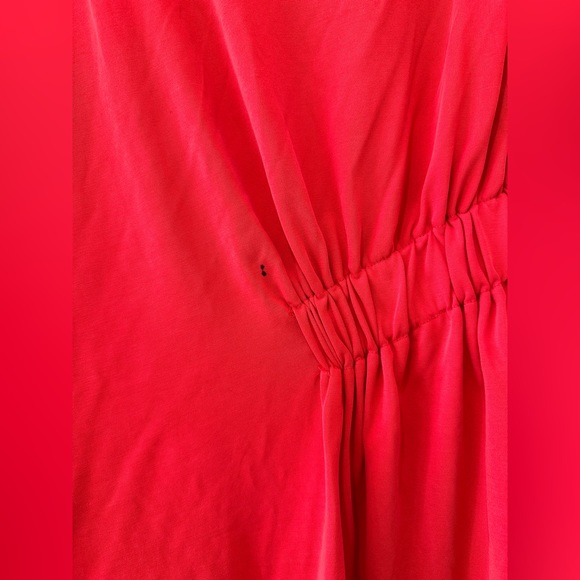 Halogen soft modal polyester ruched on side shirt sleeve work blouse top - Picture 11 of 11